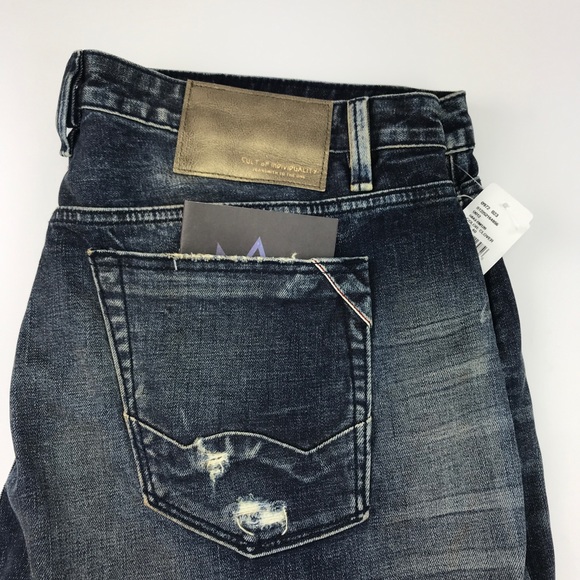 🔴SOLD Cult of Individuality Mens Rocker Moto Jean - Picture 8 of 8